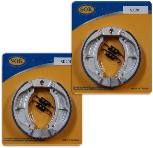 Front rear brake shoes - front&rear,