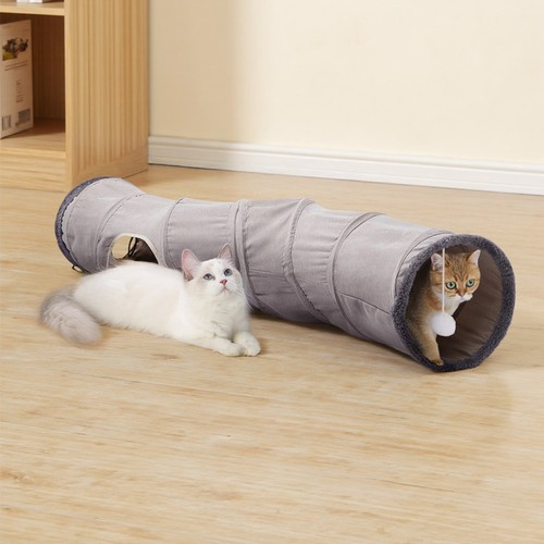 Cat tunnel collapsible - collapsible, pet