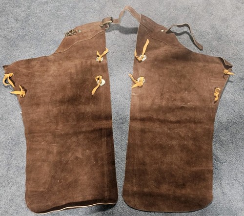 Vintage suede chaps western - vintage,
