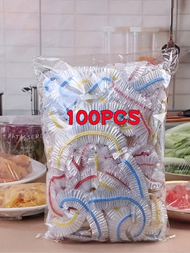 Reuseable elastic food covers - elastic,