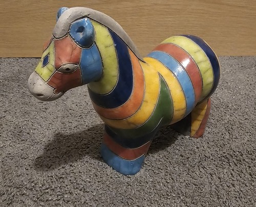 Fenix raku pottery - raku, horse