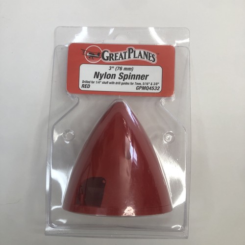 Great planes 76mm red nylon - 3",