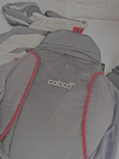 Close Caboo DX baby carrier/ Charcoal grey & red - hardly used
