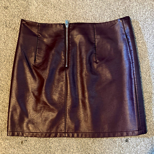 Dorothy perkins burgundy faux - perkins,