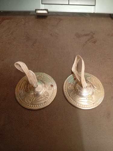 Metal hand bells dancing - metal,