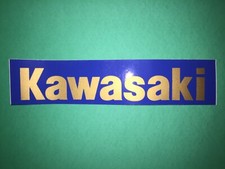 Kawasaki Gold on Blue Vinyl