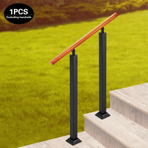 Metal stair railing handrail - metal,