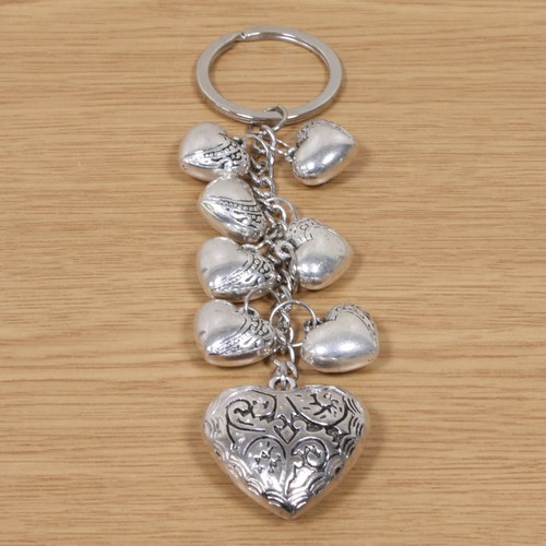 Heart key chain ring - ring, lucky