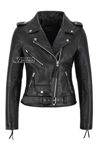 Premium leather jacket biker - leather,