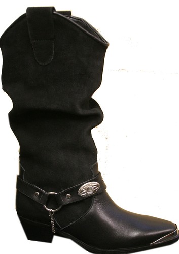 Ladies black genuine - ladies, &