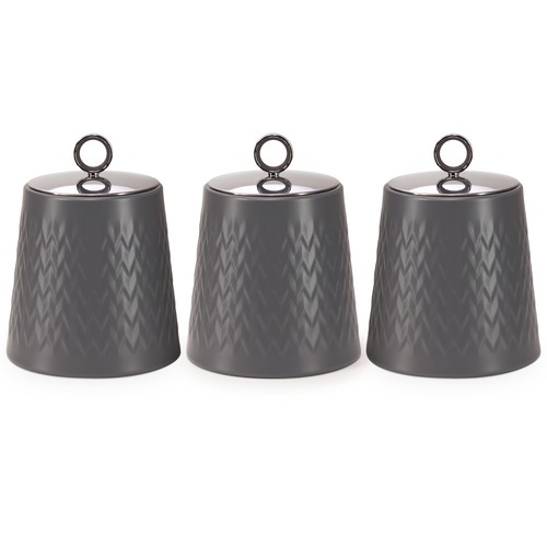 Tea sugar coffee canisters - sugar,