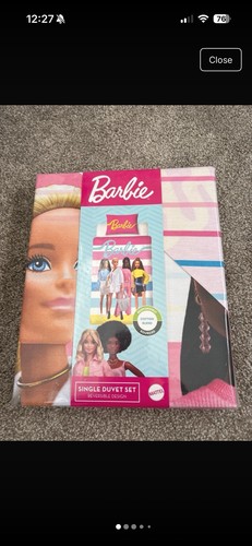 Barbie single bed duvet - barbie, set