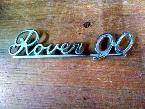 Rover bonnet badge - 90,