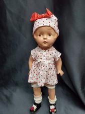 Vintage EFFANBEE Patsy Patite Doll Approx. 12" Composition Doll MARKED
