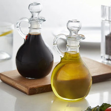 Glass Church Cruet with handle