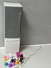 Barbie Dream House Fridge With Food Accessories Dolls Furniture Mattel