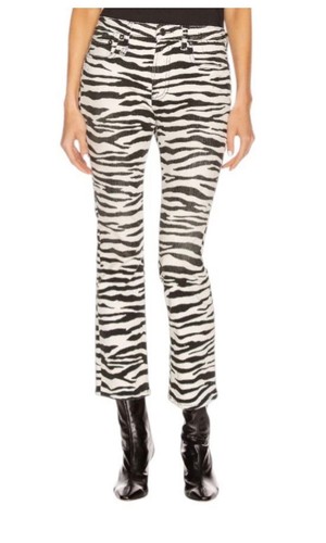 R13 calison skinny - skinny, print
