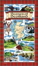 Scotland Tea Towel Scottish