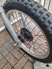 Yamaha IT 465 Front Fork and Triple Tree Clamp  And Front Wheel