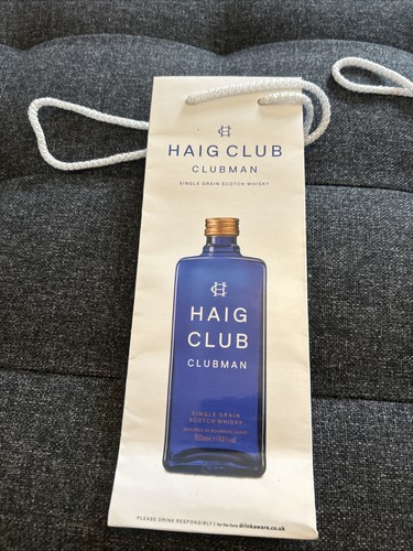 Haig club bottle bag - club,
