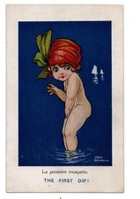 Children. Comic. The First Dip. Artist - Fred Spurgin.