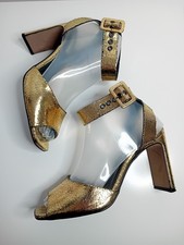 Topshop Gold Heels. Party And