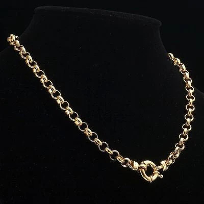 18ct heavy yellow - heavy, plated