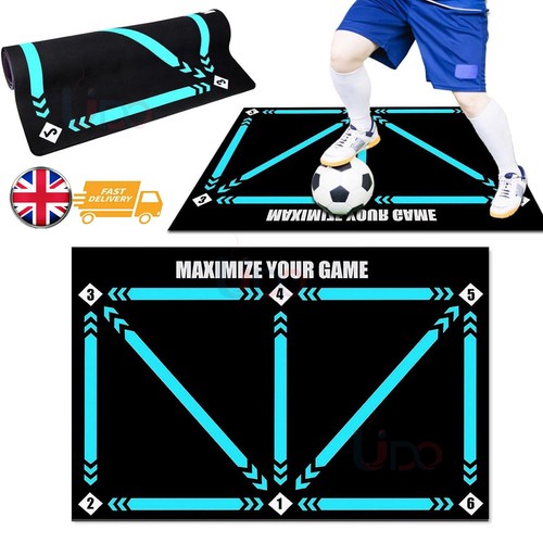 Football skills training mat - football,