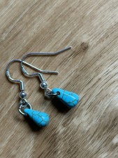 Pretty Turquoise Earrings 925