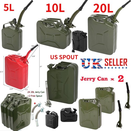 Jerry can metal petrol diesel - jerry,