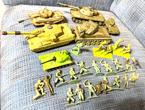 Vintage military tank - vintage, figure