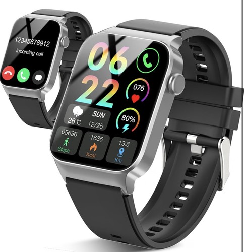 Smart watch for men women - men, 1.85
