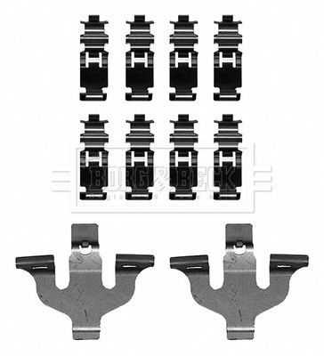 Borg beck bbk1633 - borg, disc