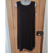 NEW Kaliko Plus Size 16 Dress Tasselled Flapper Party Gatsby Occasion Western