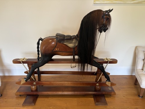 Hand made rocking horse - hand,