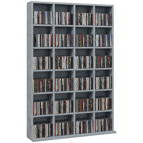 Media storage shelf - shelf, cement
