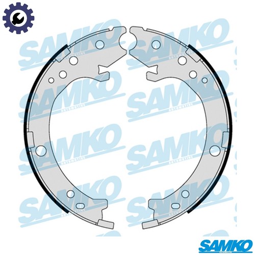 Brake shoe set - brake,