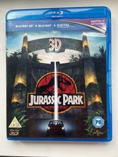 Jurassic Park 3D Blu-ray & Blu-ray 2014 Steven Spielberg Film