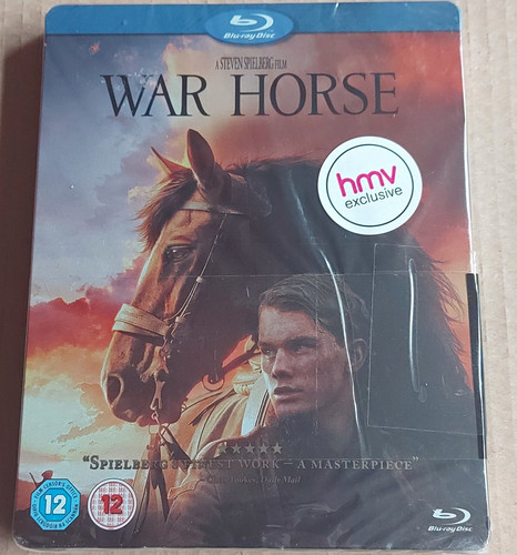 War horse blu ray steelbook - war,