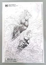 Aquamen Vol. 1 #2 C, Jim Lee, Sketch Incentive Variant, NM or Better 
