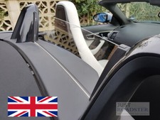 Jaguar F-Type Wind Deflector 2013-onwards Clear Perspex Replaces factory unit