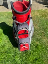 cougar golf trolly bag, 8 compartments for clubs, plenty of pockets