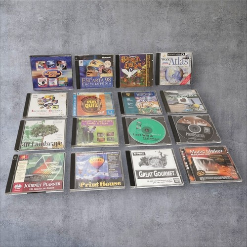 Job lot vintage software - lot, pc
