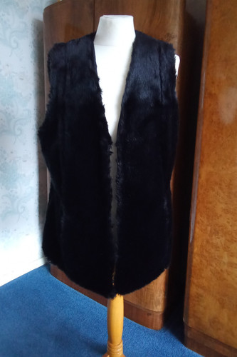 Next black fake fur - fake,