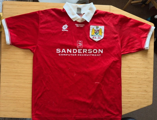 Bristol city centenary - centenary, year