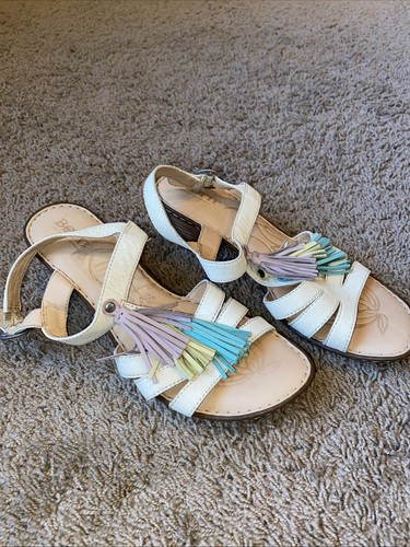 Born leather tassel sandals - leather,