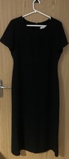 Next Black Short Sleeve Maxi