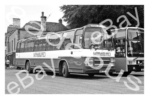 Bus photograph midland - midland, red
