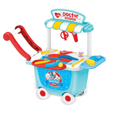 Doctor storage trolley cart - storage,