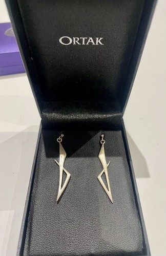 Ortak sterling silver earrings - silver,